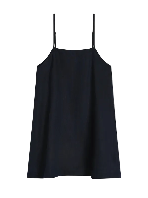 BONDI BORN | Leiden Flared Mini Dress - Navy | 1 BONDI BORN | Leiden Flared Mini Dress - Navy | 1