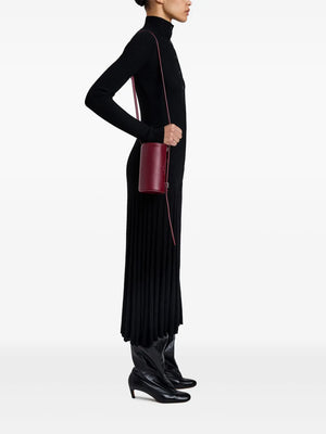 Crossbody Silo Bag in Merlot