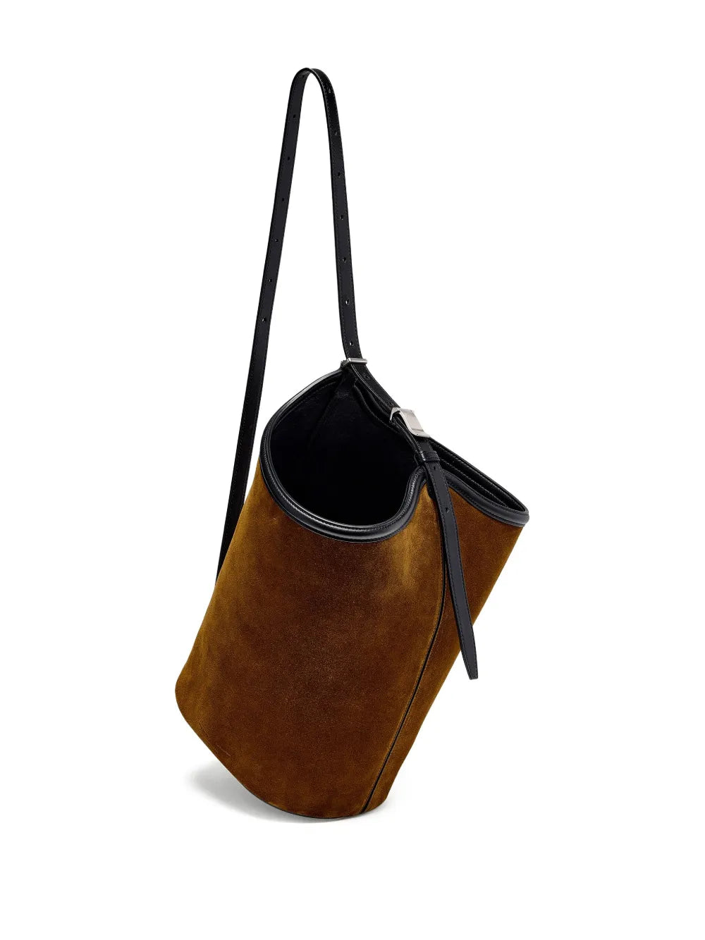 Brant Bucket Bag in Fern by Proenza Schouler set against a neutral background.