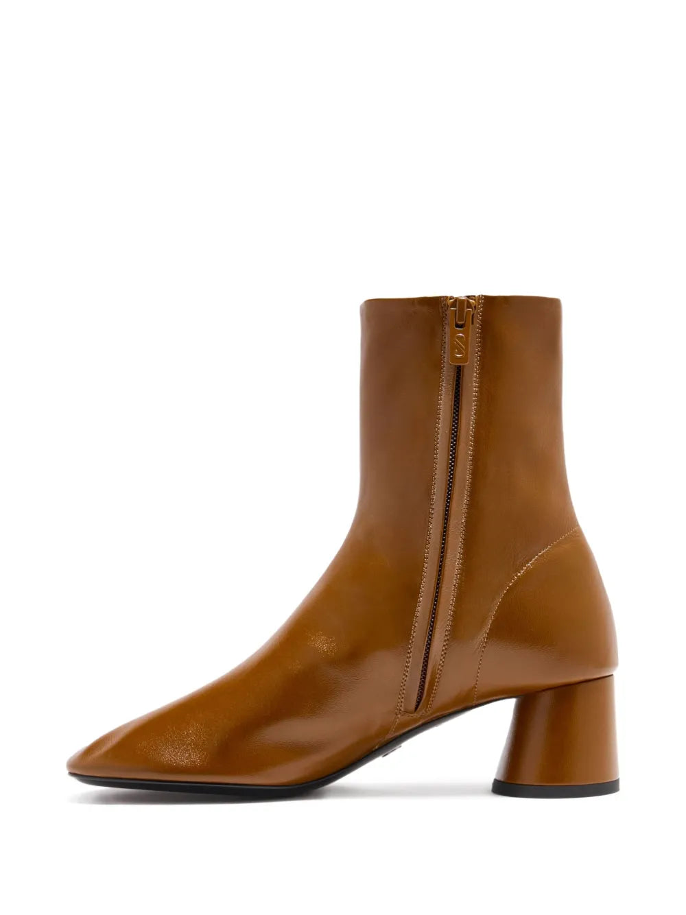 Glove Ankle Boots in Mud