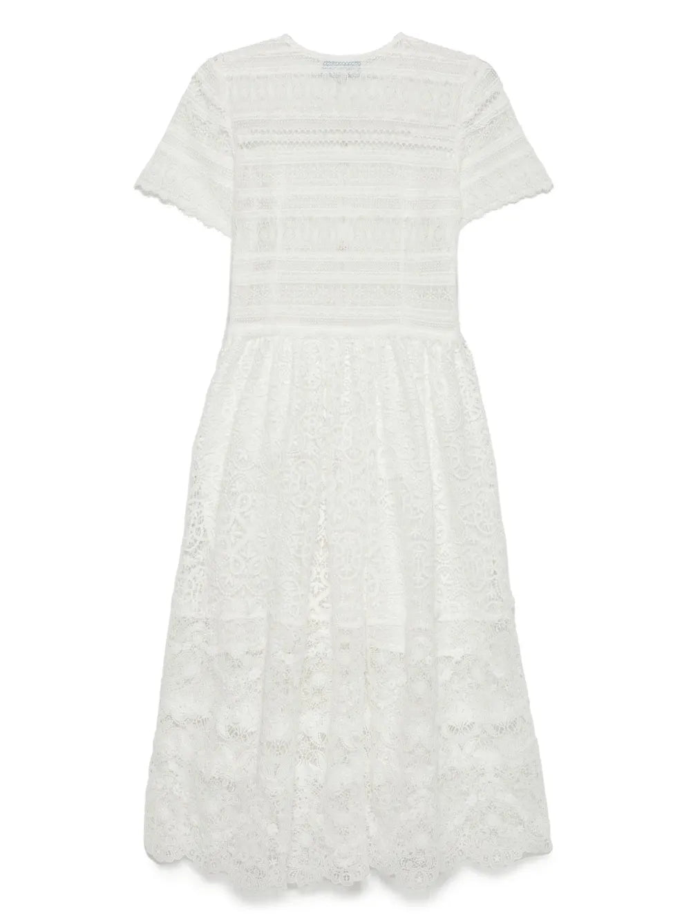 Gianni Midi Dress in White