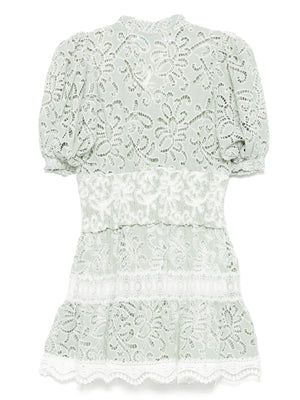 Marion Mini Dress in Green