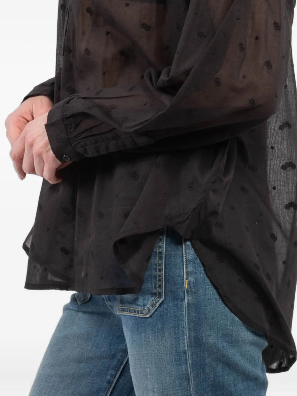 Neville Blouse in Black