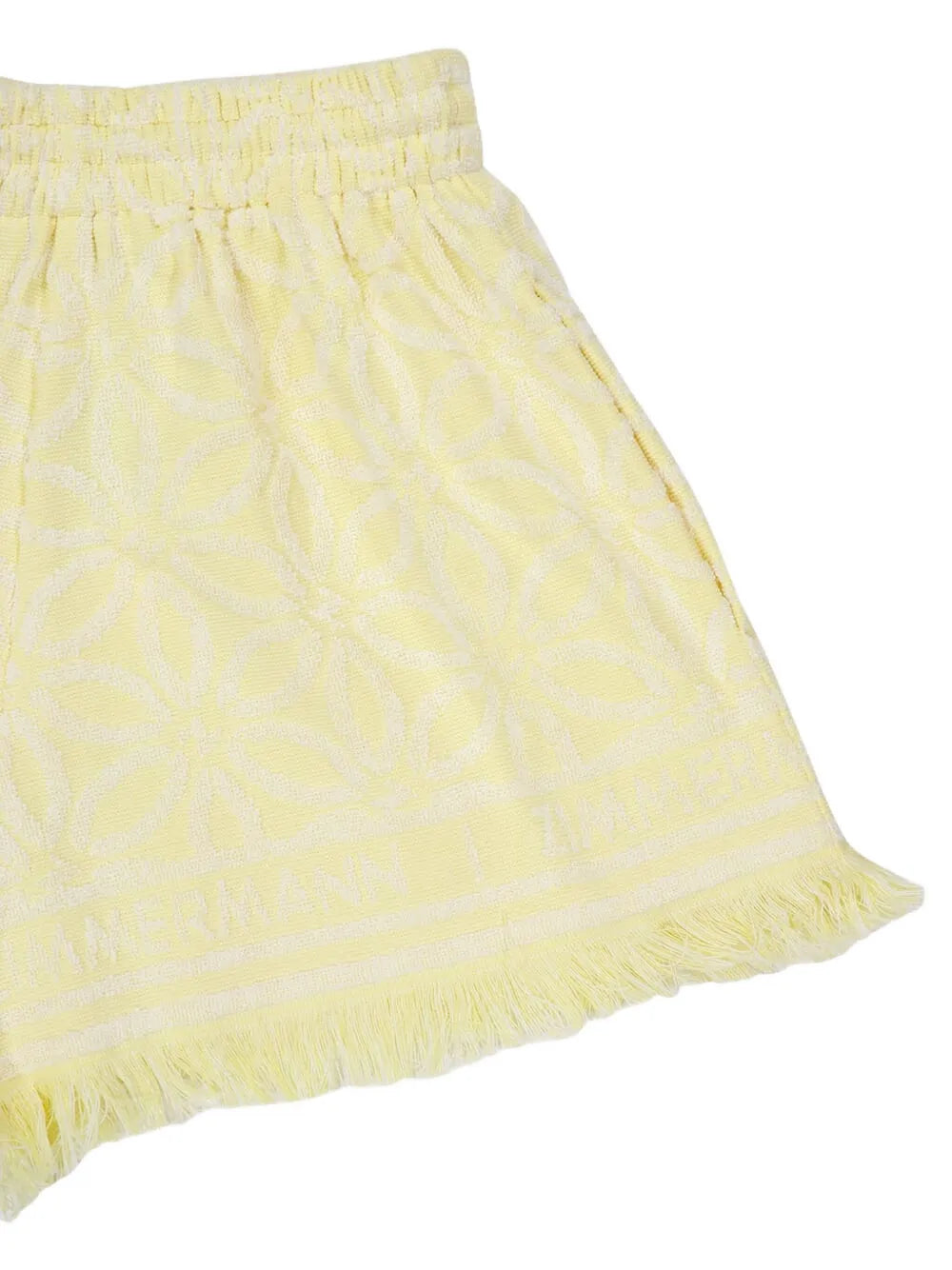 Coco Towelling Short in Yellow/Cream