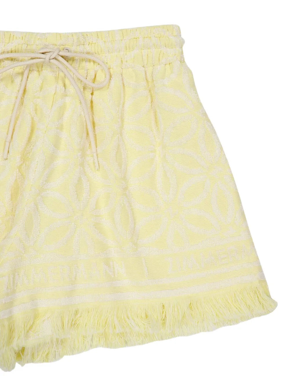 Coco Towelling Short in Yellow/Cream