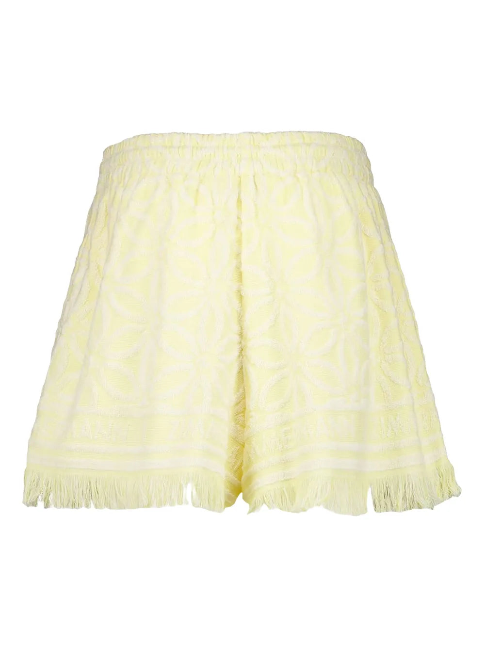 Coco Towelling Short in Yellow/Cream