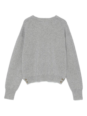 Collegiate Cardigan in Heather Grey