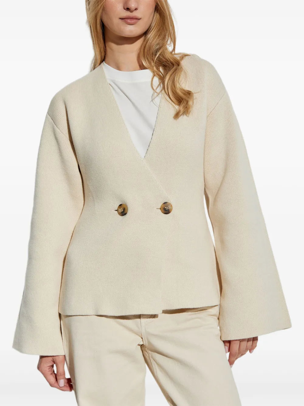 Tinley Cardigan in Creme