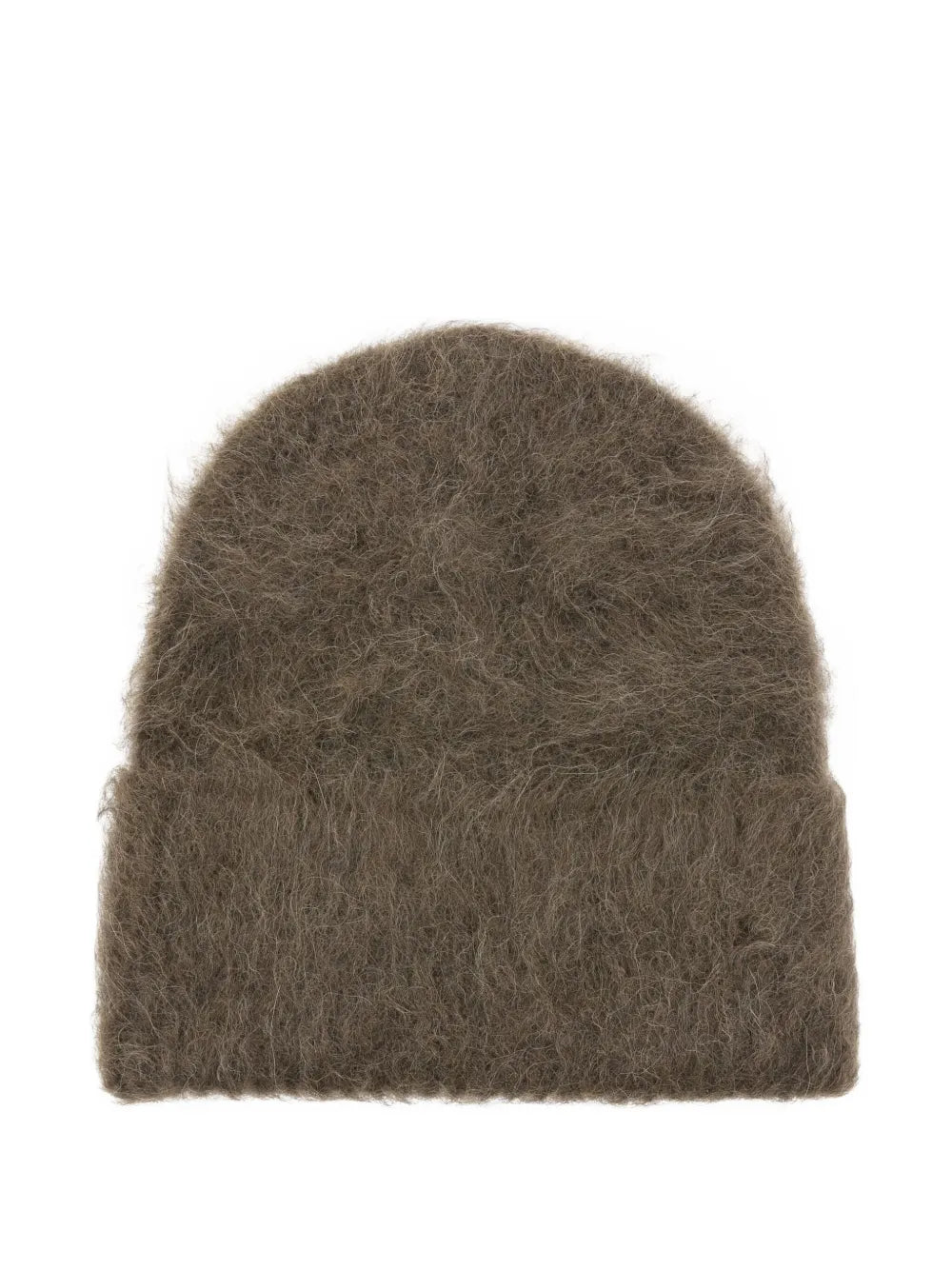 Alpaca Knit Beanie in Pepper