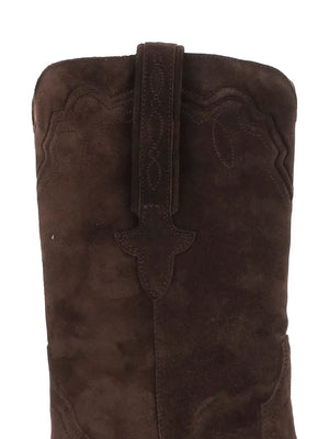 Hilda Boot in Ebony Suede