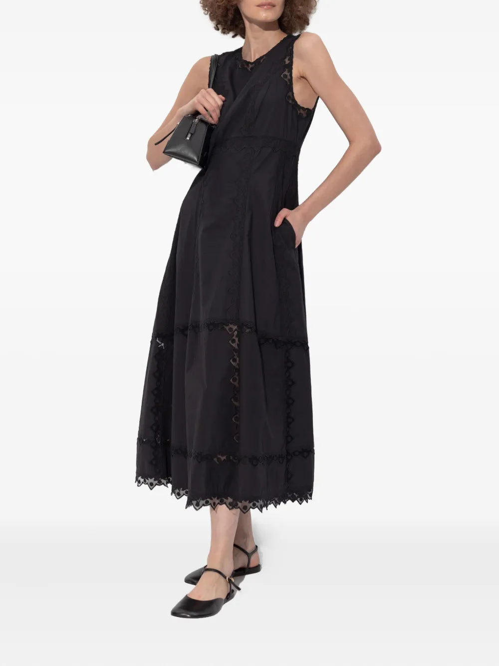 Anela Dress in Noir