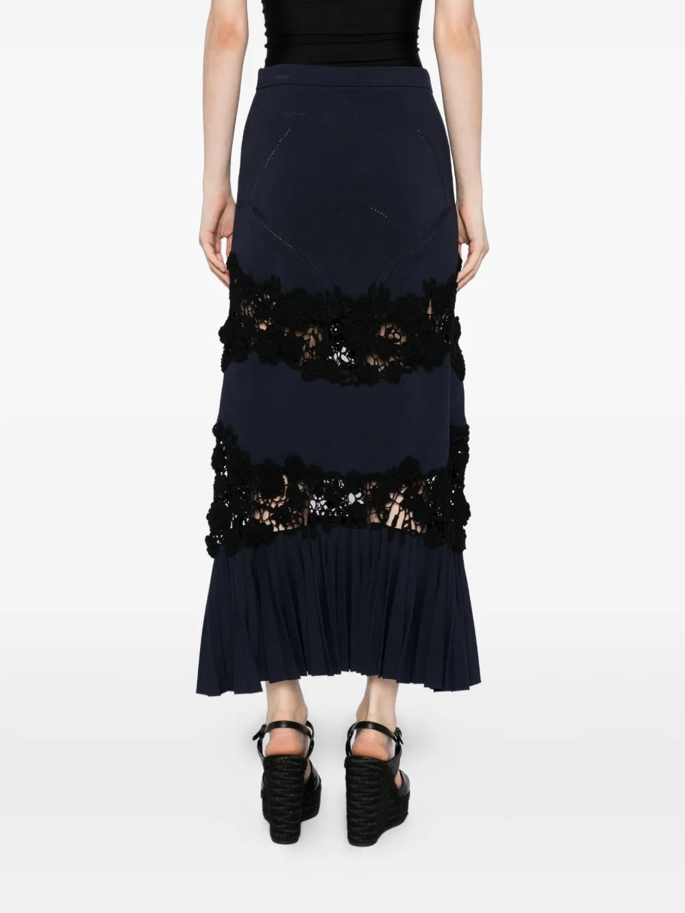 Madeline Knit Skirt in Eclipse