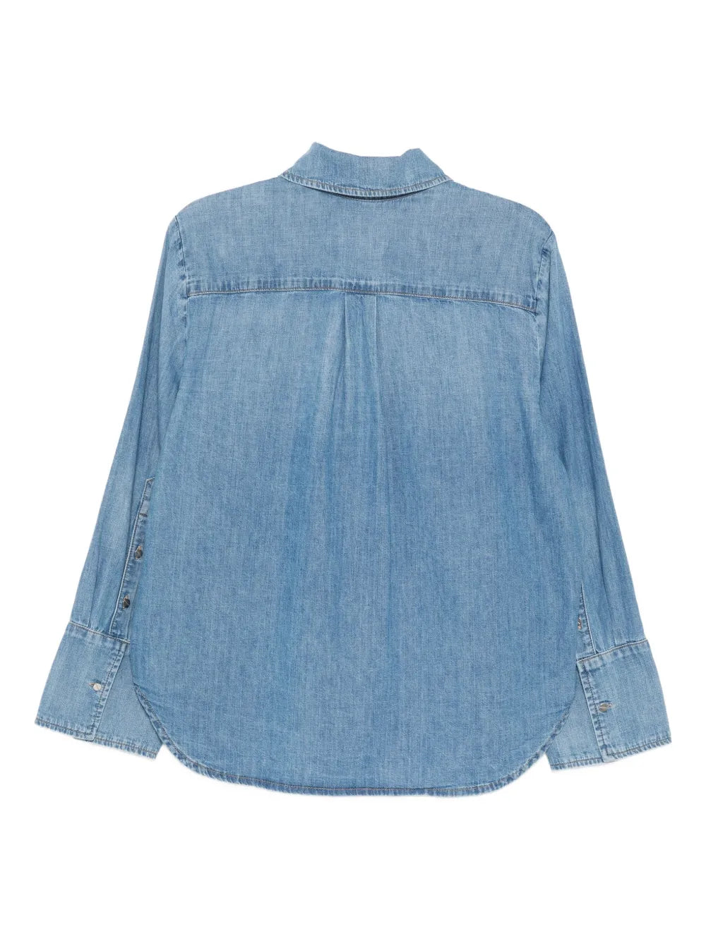 Chic display of the Wilson Shirt in Vintage Wash, highlighting its unique color and relaxed silhouette.