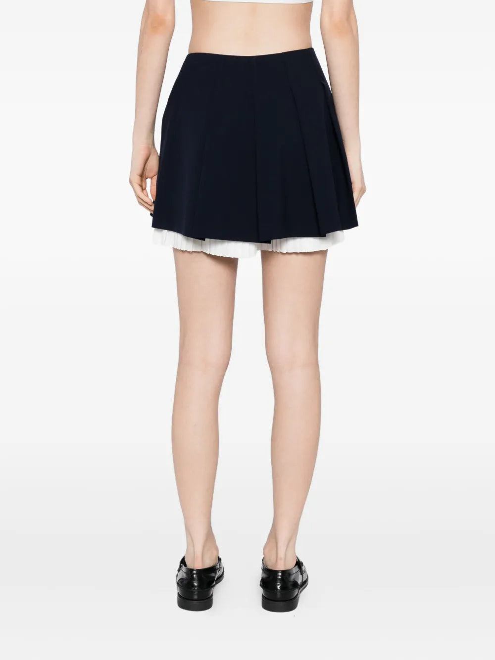 Suzie Pleated Skort in Midnight