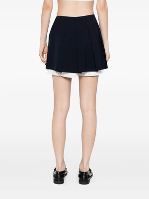 Suzie Pleated Skort in Midnight