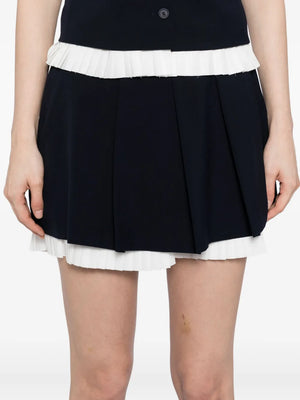 Suzie Pleated Skort in Midnight