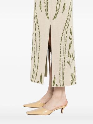 Agneto Dress in Garden Jacquard