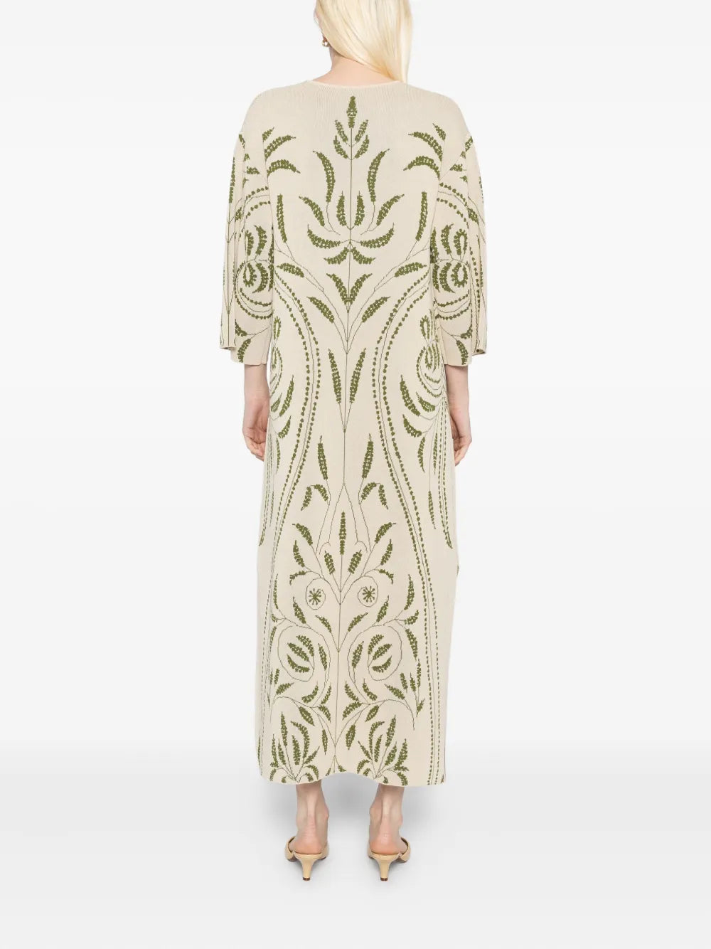 Agneto Dress in Garden Jacquard