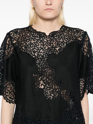 Kadene Blouse in Noir