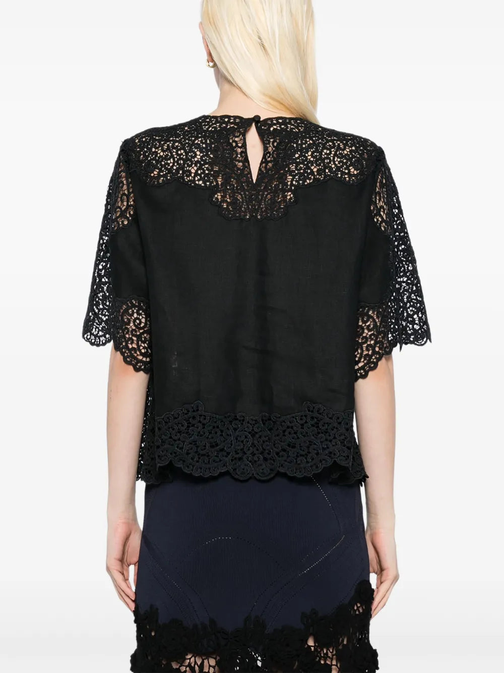 Kadene Blouse in Noir