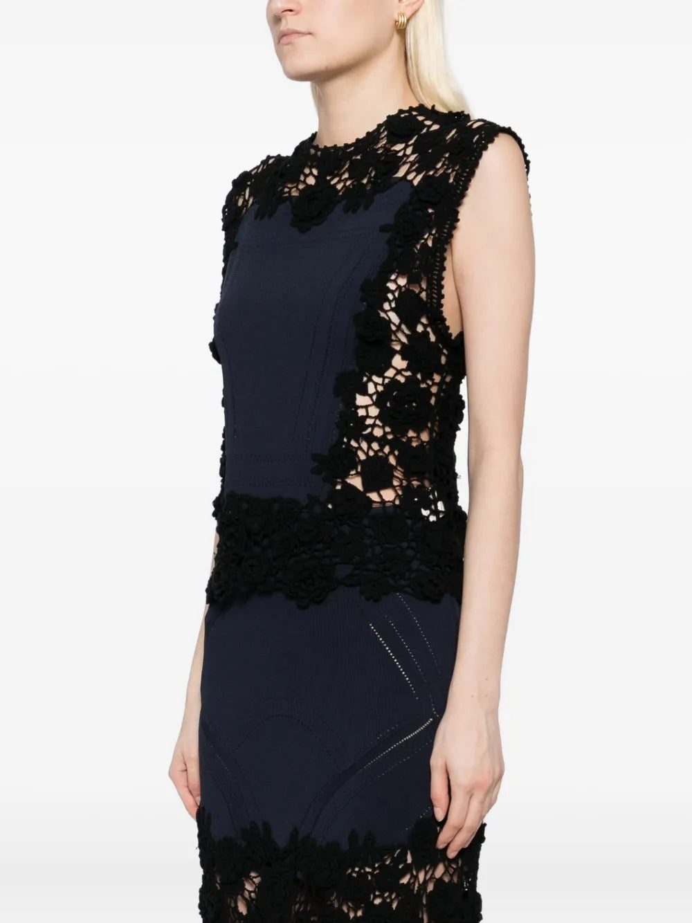 Gigi Sleeveless Knit Top in Eclipse