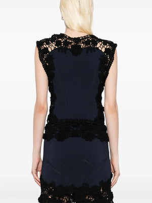 Gigi Sleeveless Knit Top in Eclipse