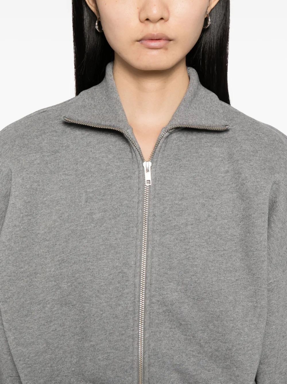 Darby Zip Up in Grey