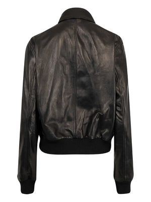 Redley Leather Jacket in Black