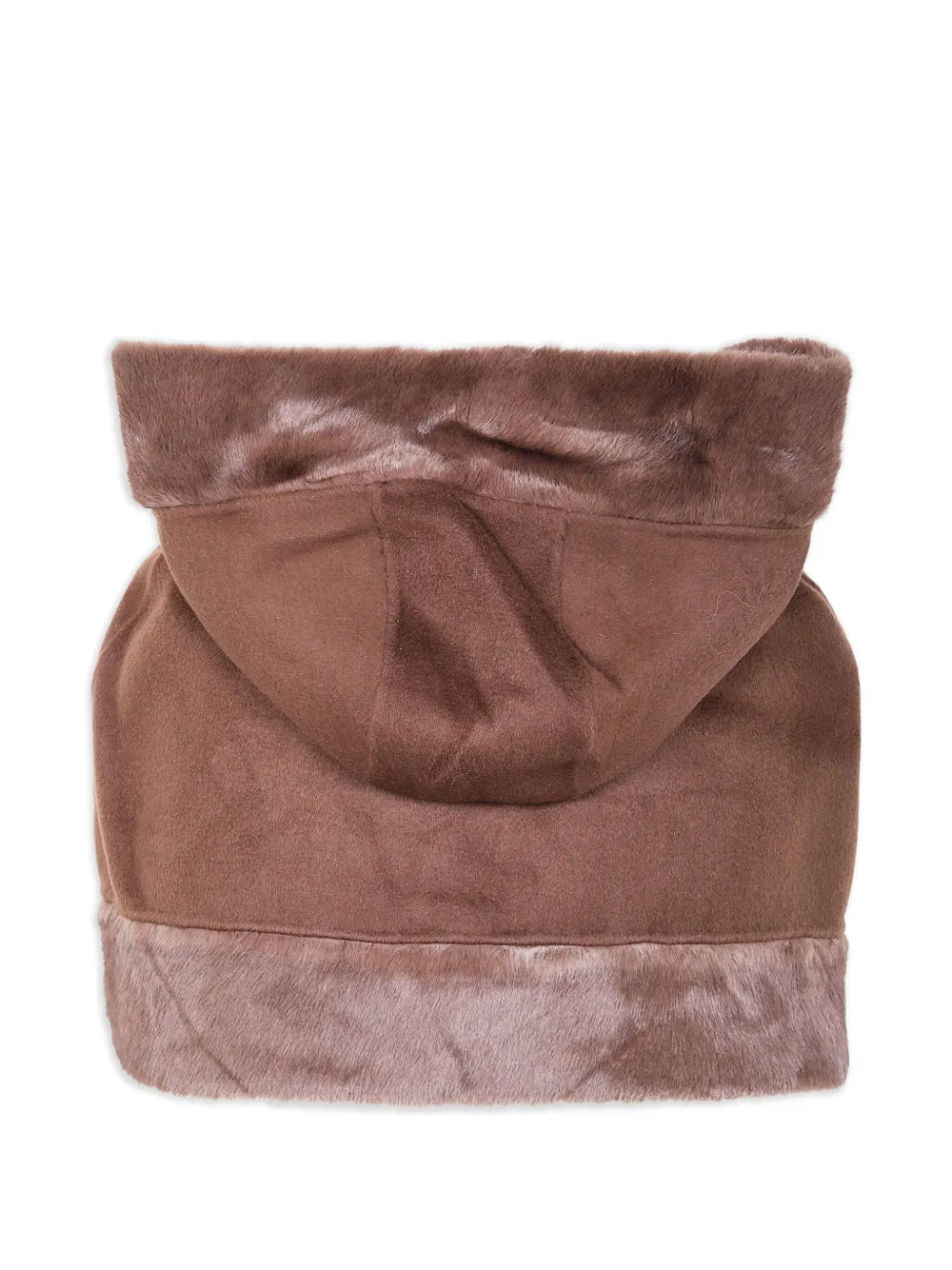 Marta Wool Cape in Carafe