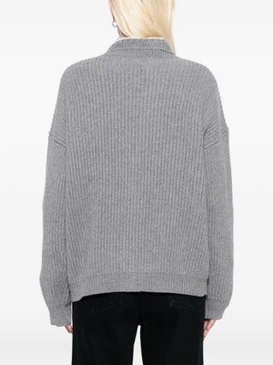 Cardi in Medium Heather Grey