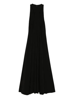 Cut Away Maxi Dress in Black