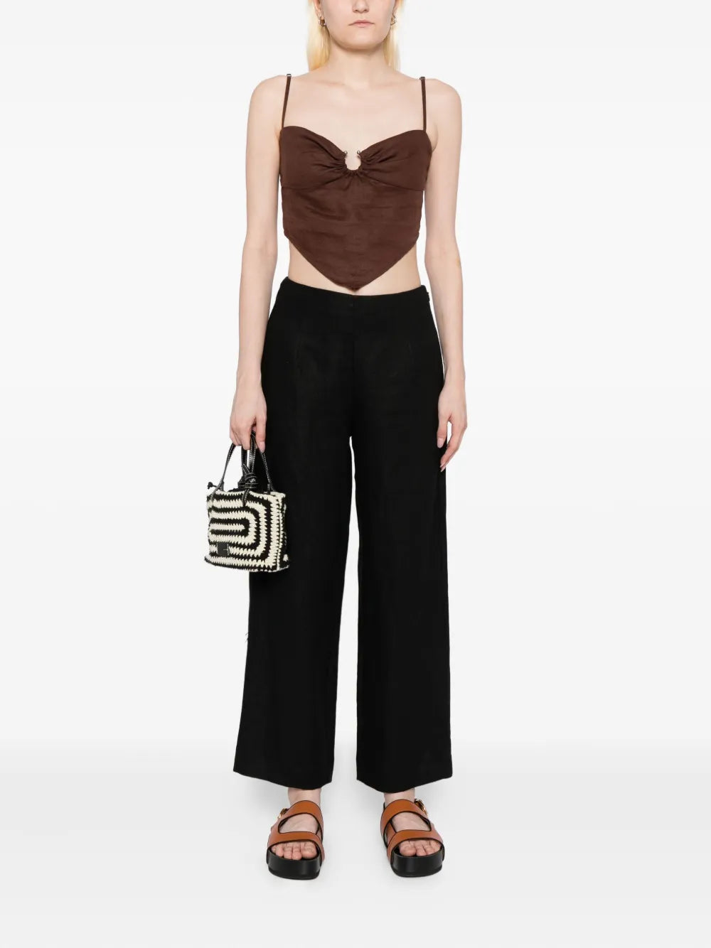 Noelle Pant in Black