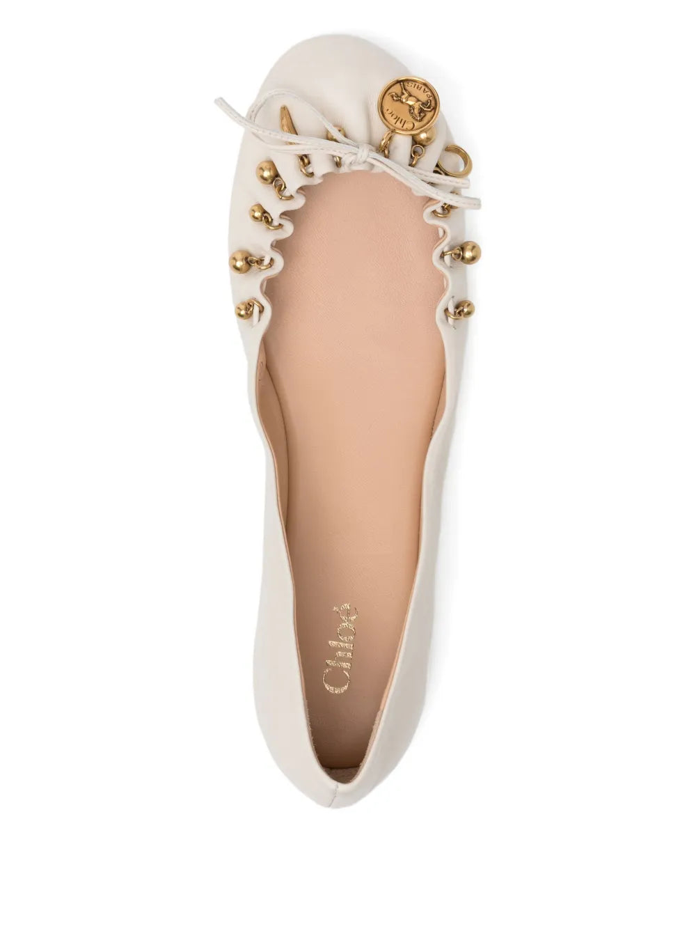 Charms Ballerina in Eggshell