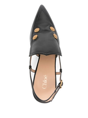 Agnes Slingback in Black