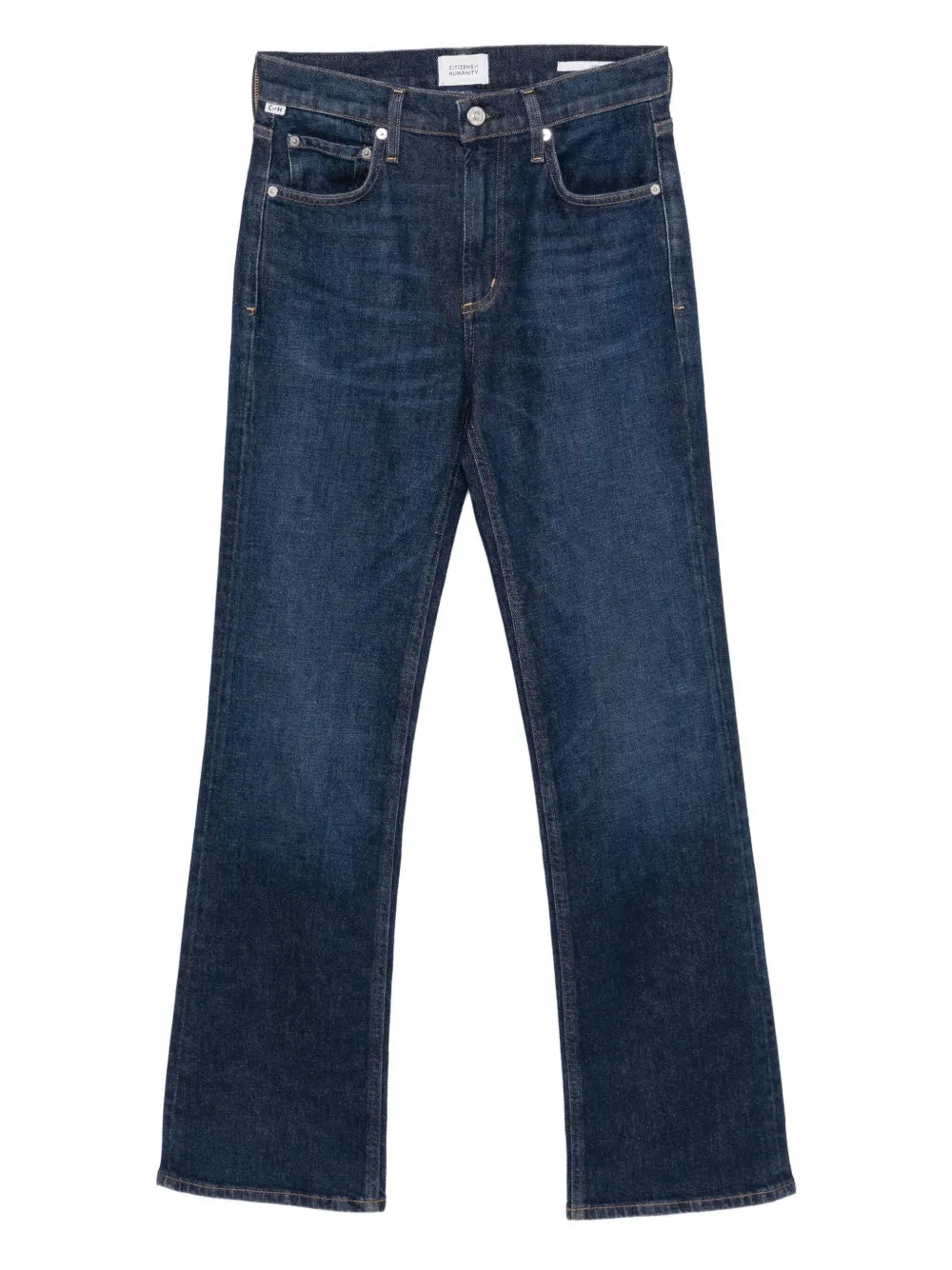Vidia Mid Rise Boot in Luz by Citizens of Humanity showcasing the elegant bootcut design in comfort stretch denim.