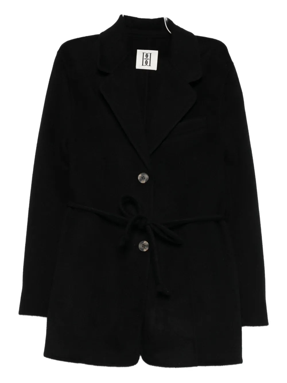 Hellen Blazer in Black by By Malene Birger, showcasing its sophisticated tailoring and feminine silhouette.