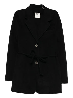 Hellen Blazer in Black by By Malene Birger, showcasing its sophisticated tailoring and feminine silhouette.