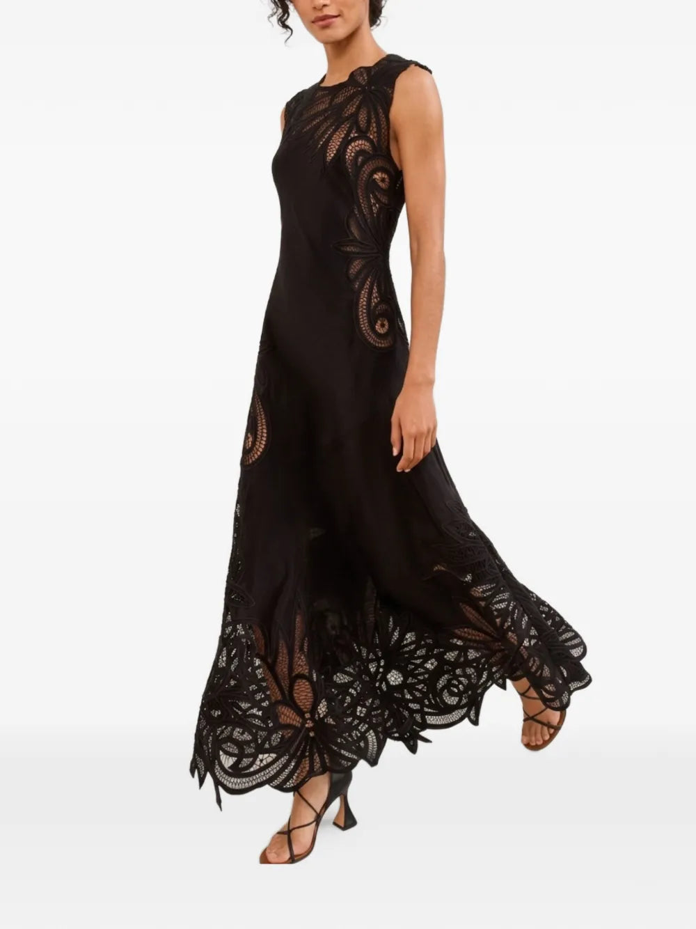 Idra Noir Silk Dress by Ulla Johnson—Shop Now – ZOË