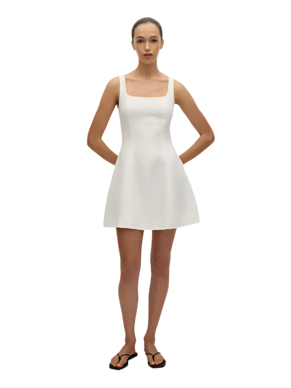 Felice Mini Dress in White