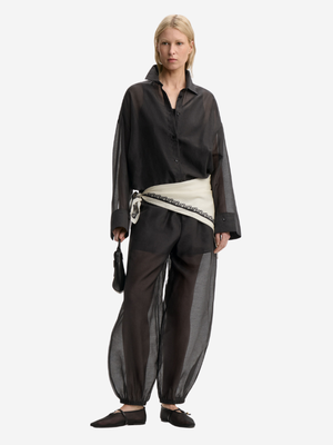 最終価格ZOE Bell-line pants black252ZOE-PT02 Pants – ZOË