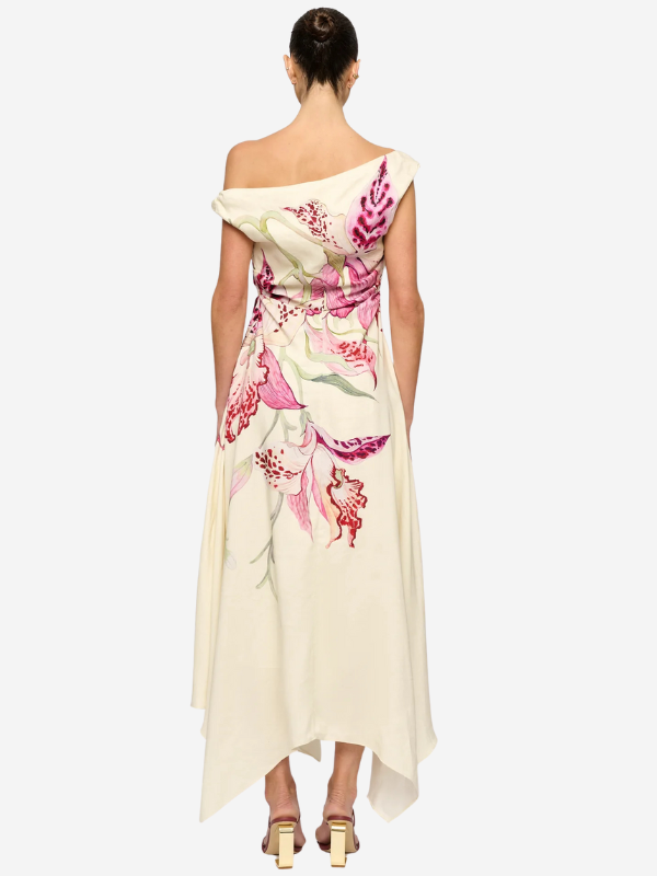 Waverly Dress in Kuro Neko Botanica