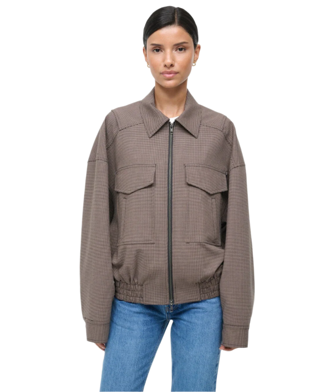 Eugene Jacket in Houndstooth