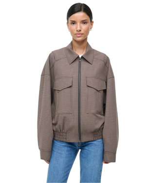 Eugene Jacket in Houndstooth