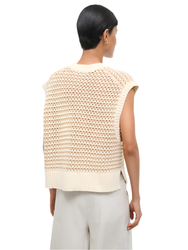 Americana Sweater in Breeze Creme