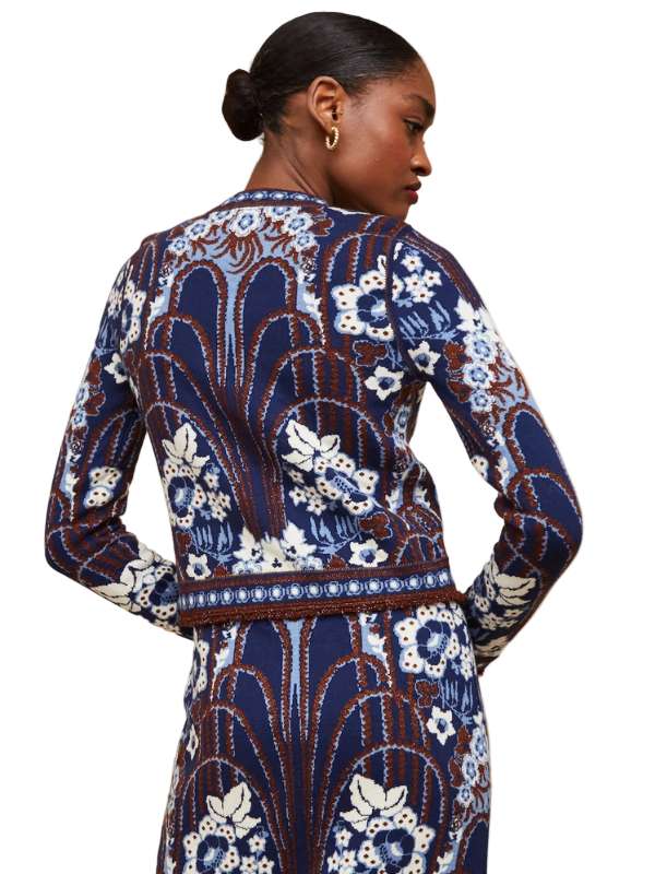 Livi Jacket in Fontaine Navy