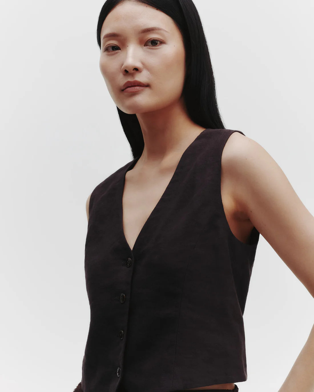 Kiki's Vest in Dark Chocolate