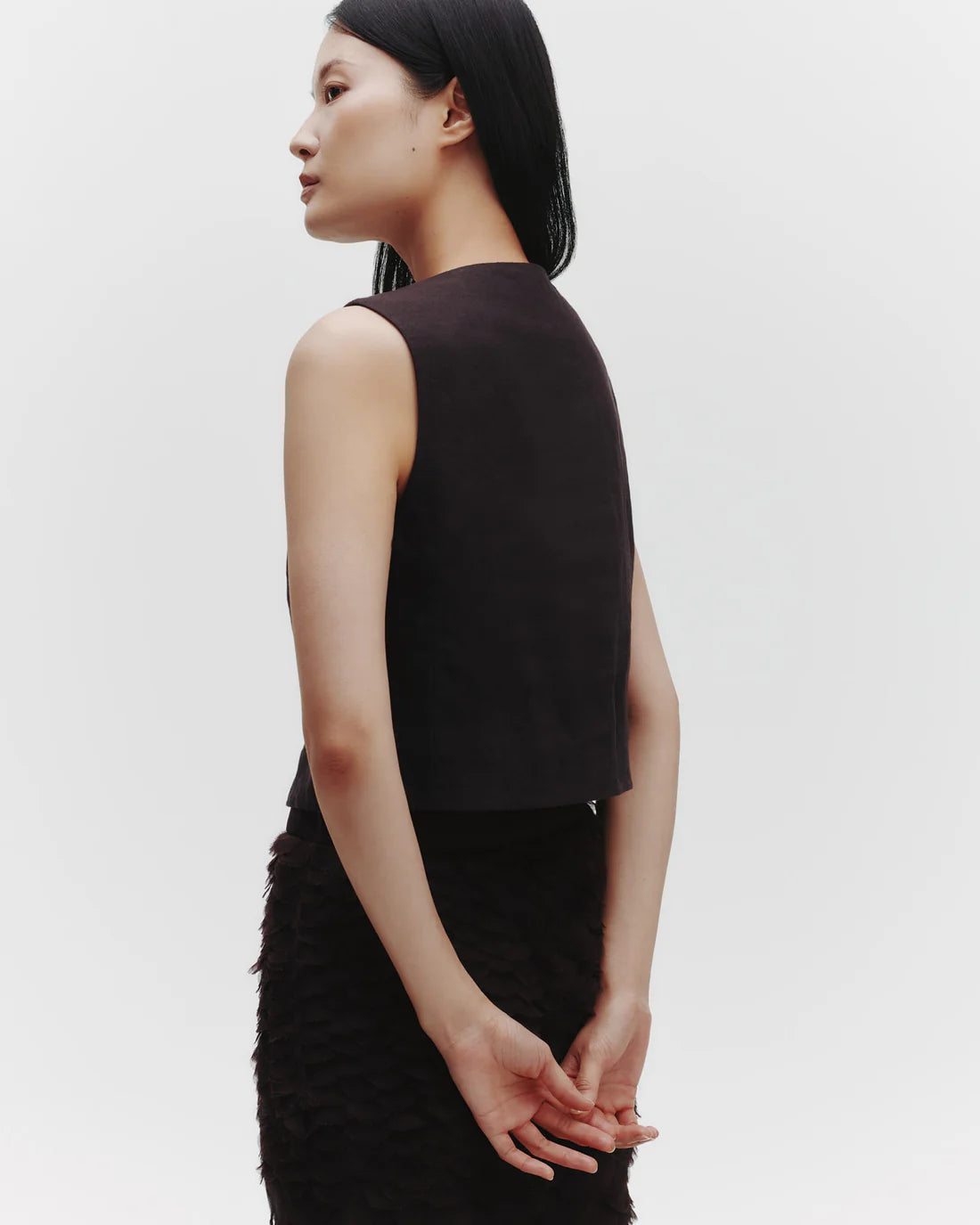 Kiki's Vest in Dark Chocolate
