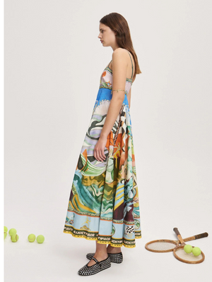 Lucky Pace Sundress in Multi