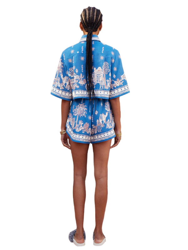 Acacia Short in Blue