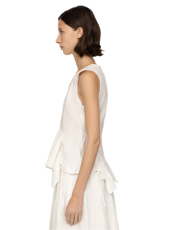 Camden Top in White